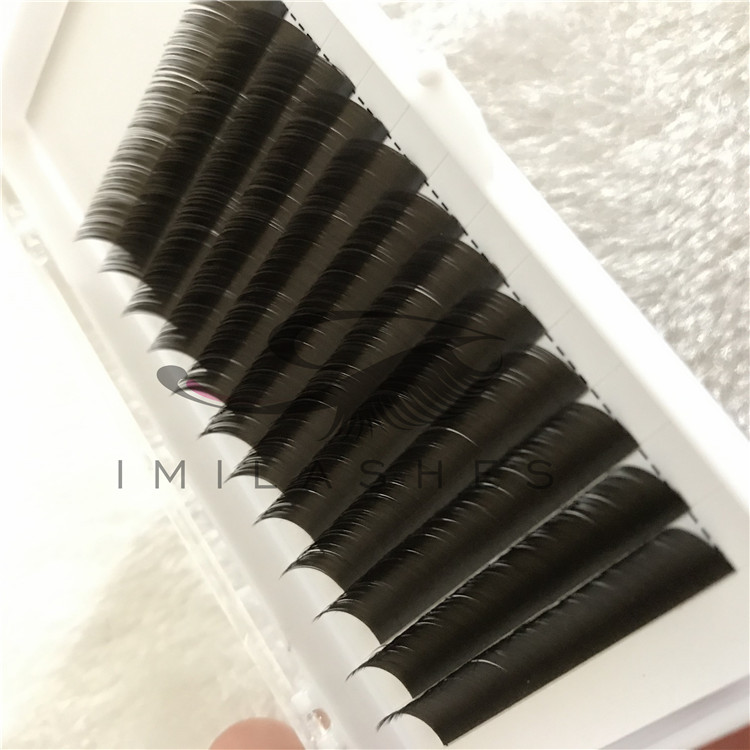 2019 Wholesale High Quality False Flat Eyelashes extension 